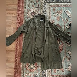 Army green Shacket